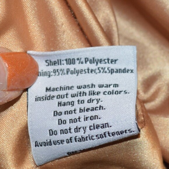 Dudley Stephens S Camel Conyers Double Breasted Sherpa Fleece Jacket - Picture 8 of 9